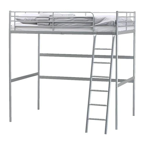 Ikea queen size bunk bed, Furniture & Home Living, Furniture, Bed Frames & Mattresses on Carousell
