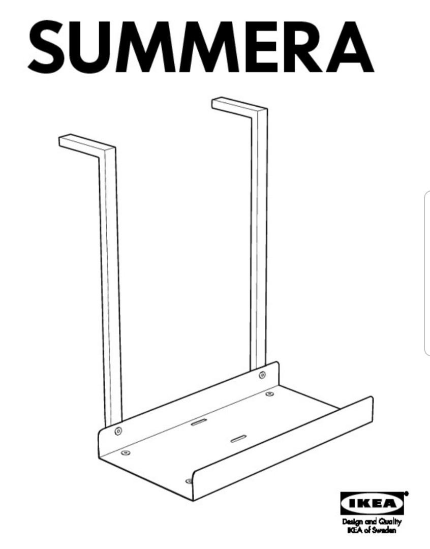 Ikea Summera Computer Holder Stand Furniture Others On Carousell