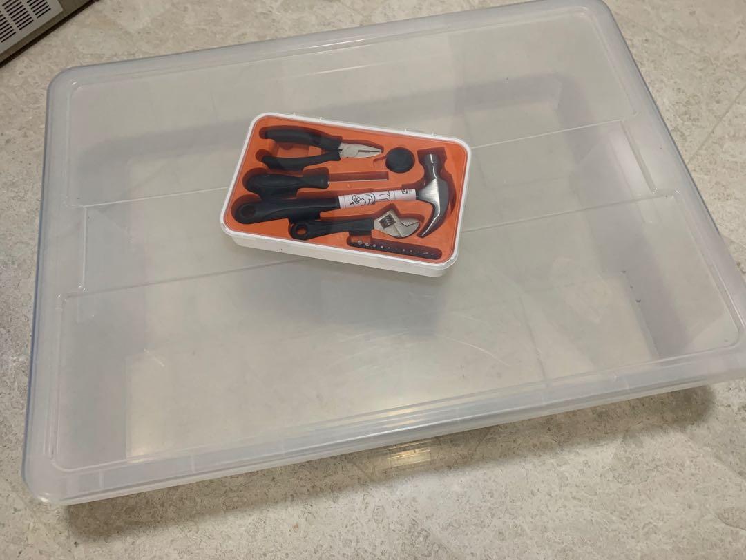 IKEA tool box and storage box, Furniture & Home Living, Home