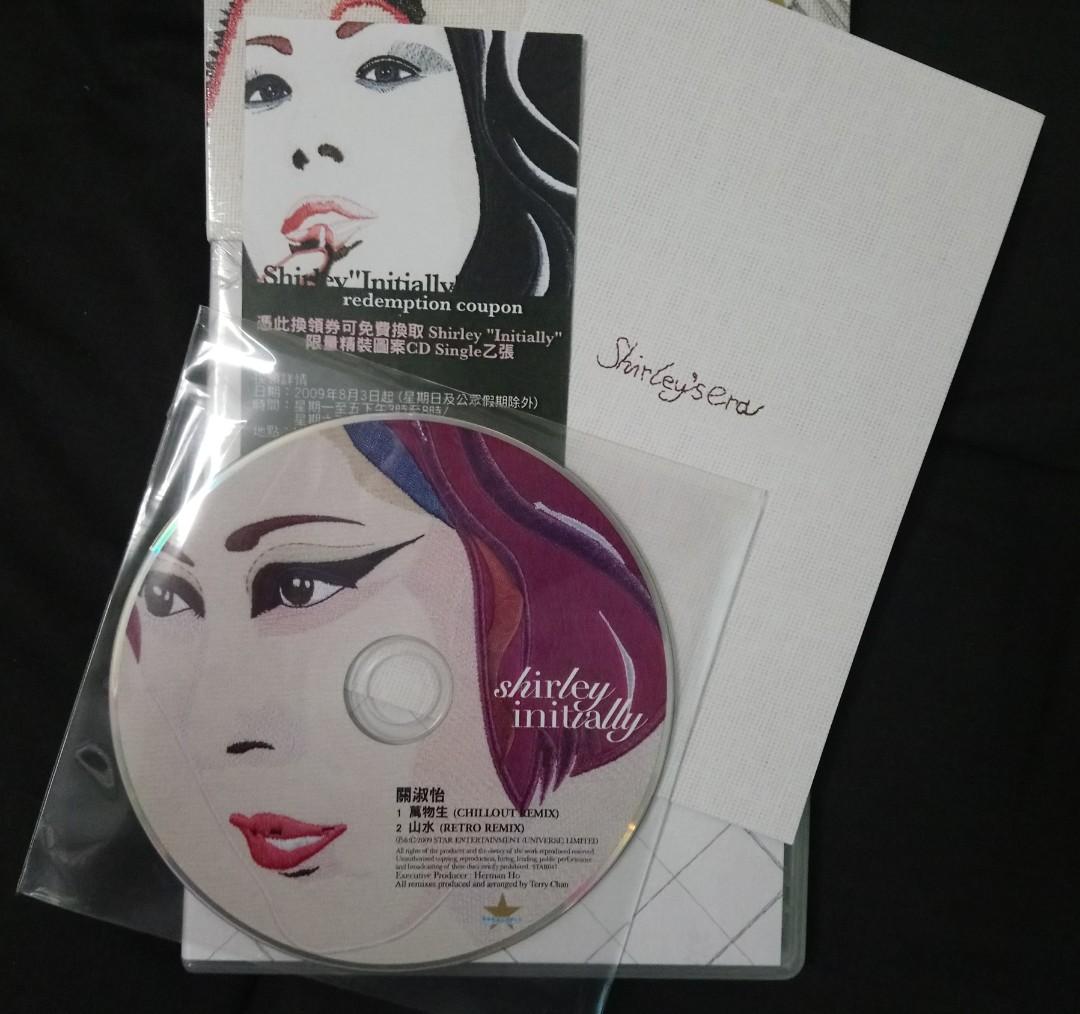 極罕Initially萬物生 共2張 Shirley's Era 關淑怡 Shirley Kwan CD DVD, 興趣及遊戲, 音樂、樂器