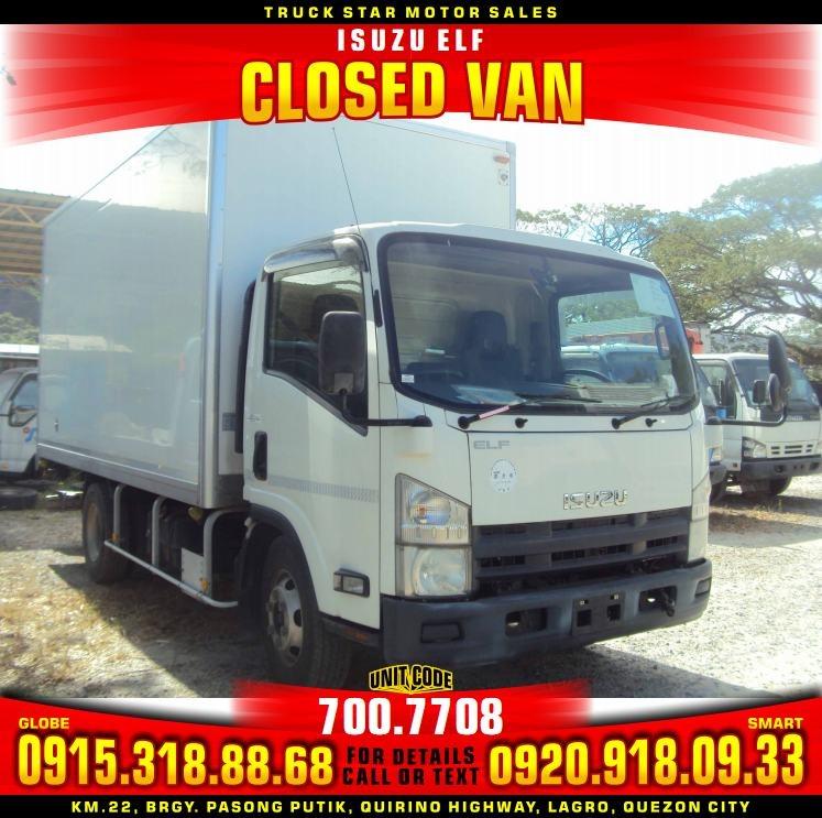 isuzu closed van for sale