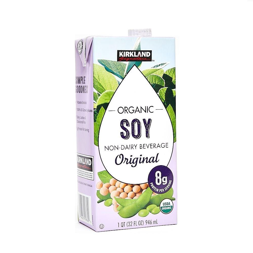 Kirkland Signature Original Organic Soy Milk 946mL, Health & Nutrition