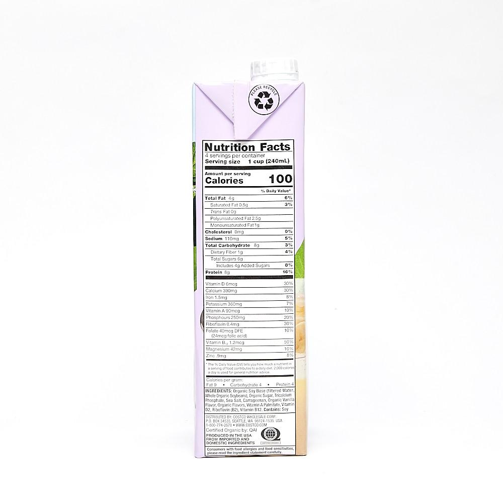 Kirkland Signature Original Organic Soy Milk 946mL, Health & Nutrition