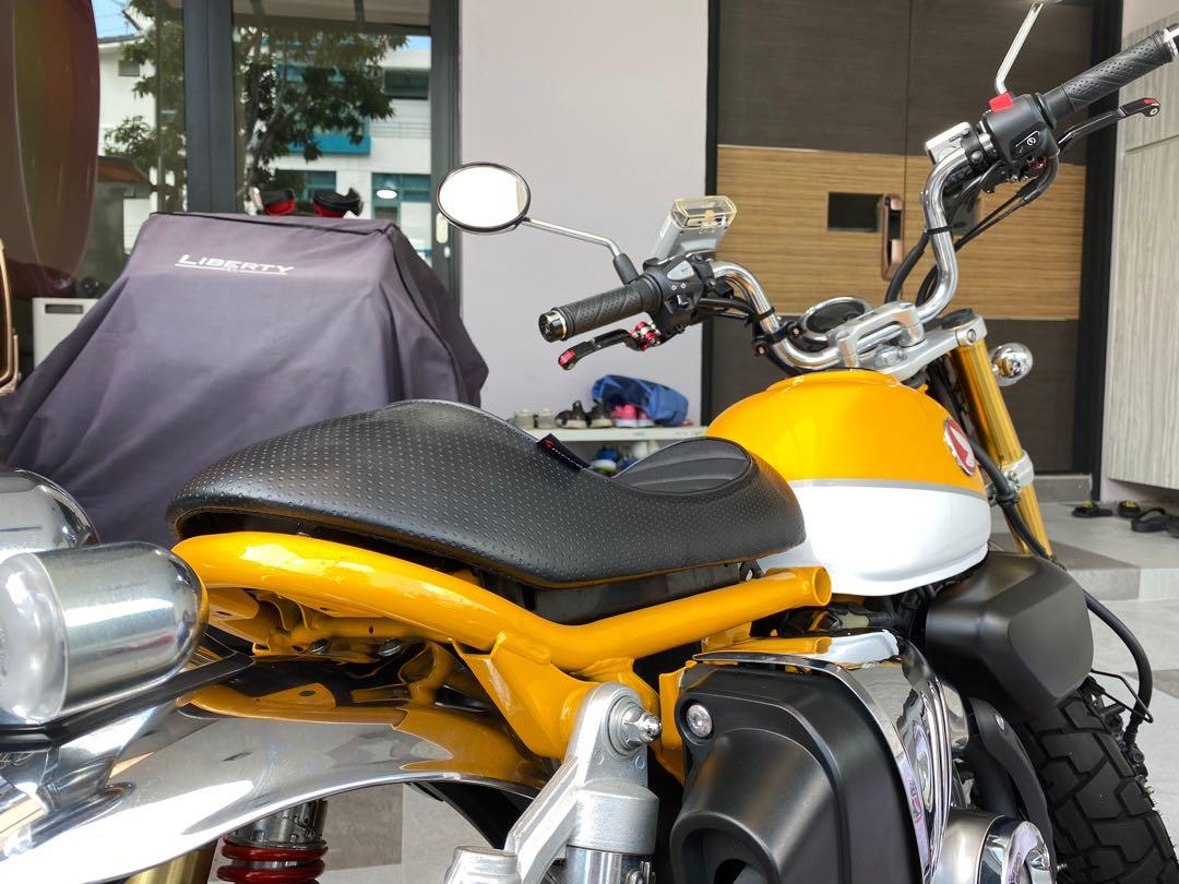 Honda monkey kitaco seat clearance