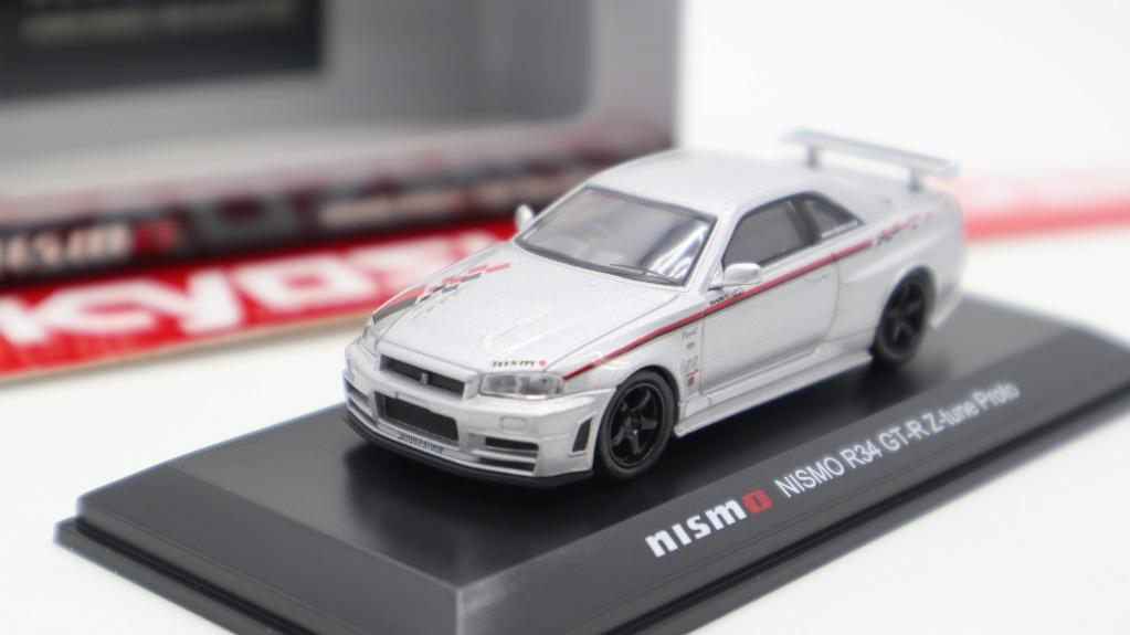 Kyosho 1/64 Nismo Nissan GTR R34 Z Tune Proto , 興趣及遊戲, 玩具 & 遊戲類 - Carousell