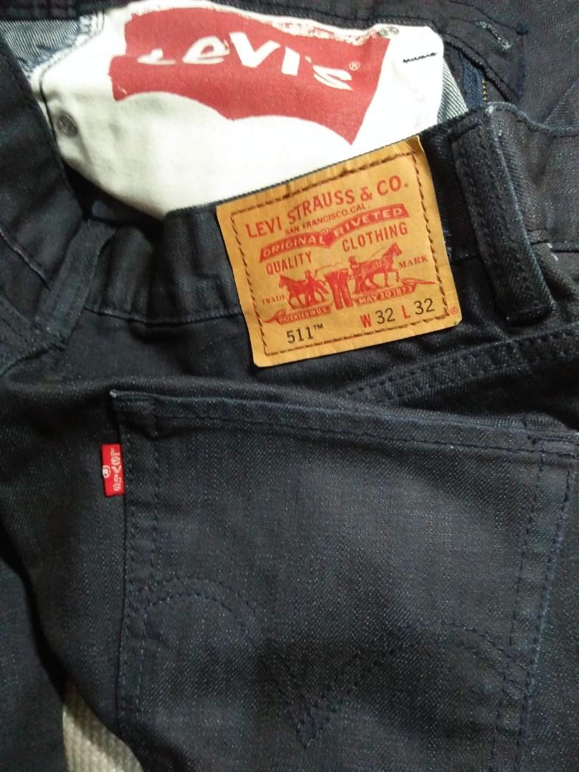 levi strauss 511 original riveted