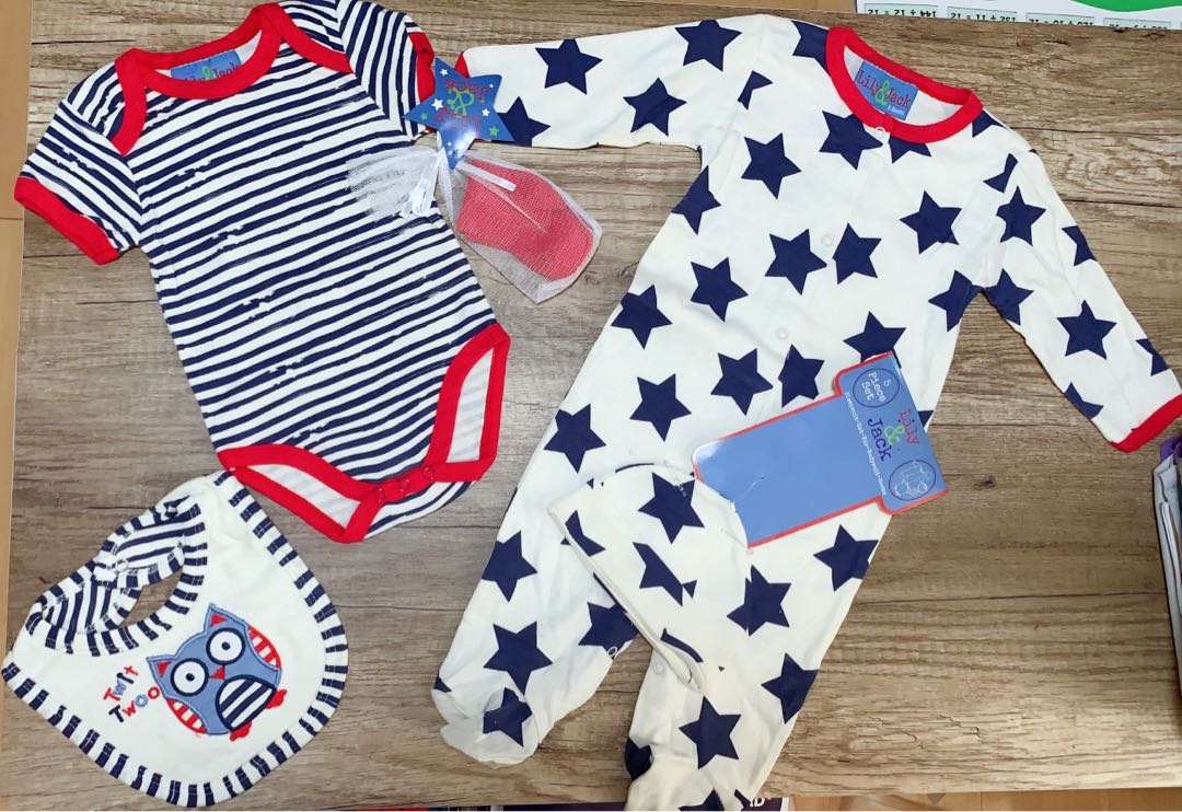 Lily And Jack 5 Pc Set Romper Babies Kids Babies Apparel On