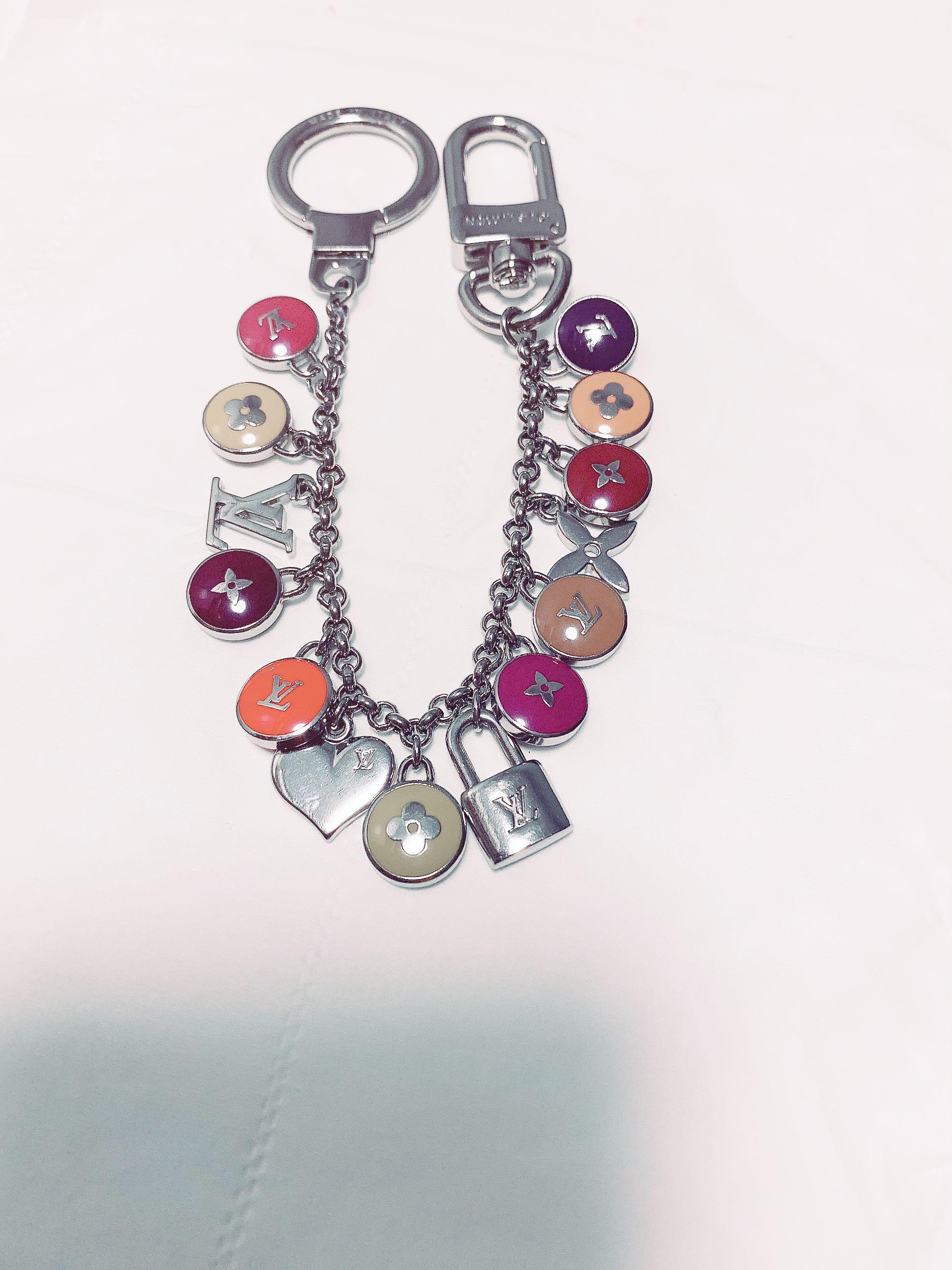 Louis Vuitton Multicolor Pastilles Key Chain Bag Charm ○ Labellov