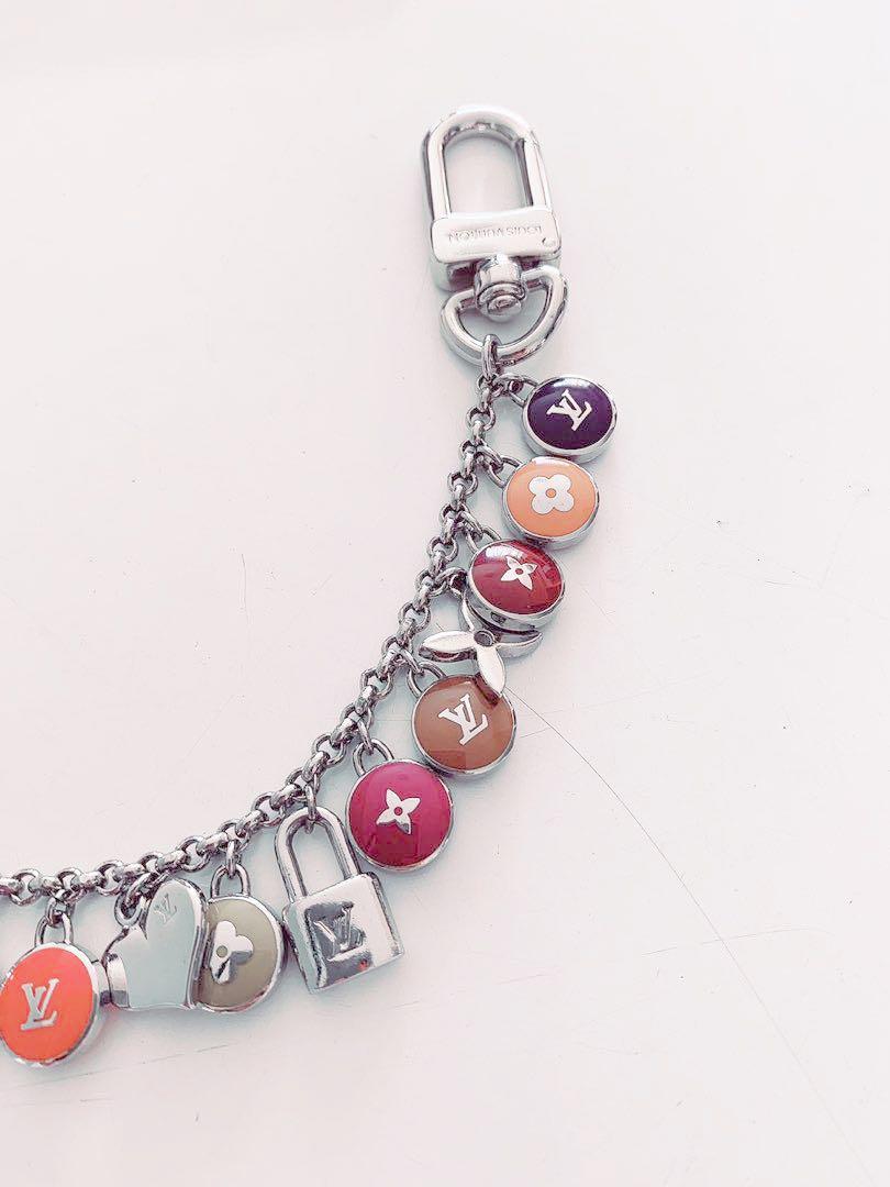 LOUIS VUITTON Pastilles Key Chain Bag Charm Multicolor 101989