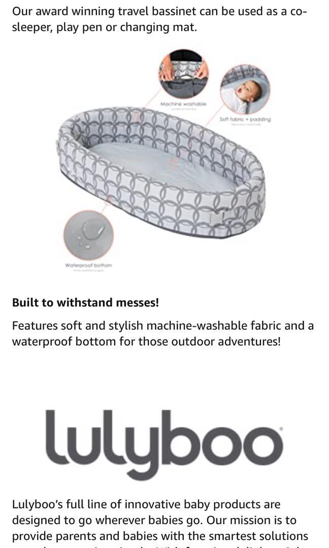 Lulyboo baby lounge best sale classic