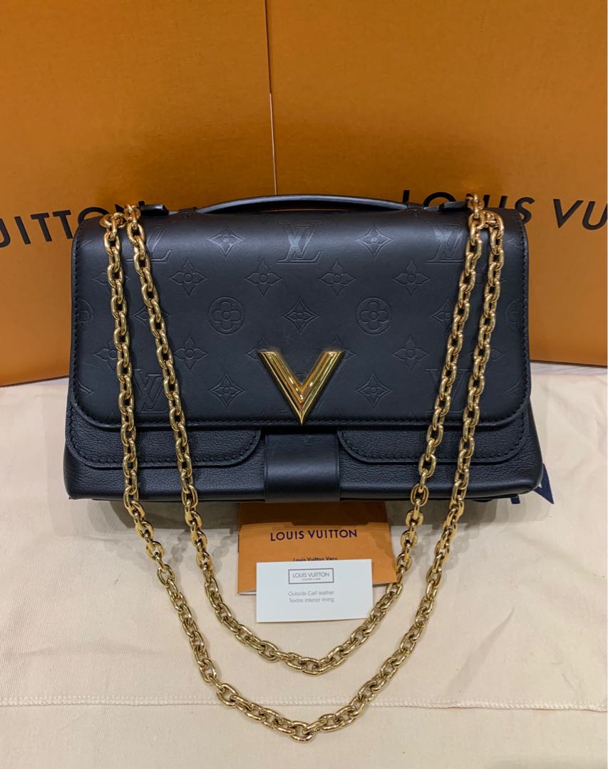 Louis Vuitton, Bags, Louis Vuitton Very Chain Bag Noir