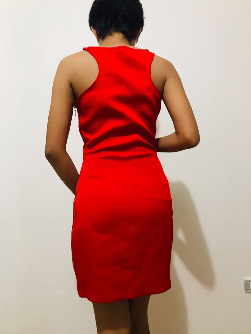 Mango Red Dreas Women S Fashion Clothes Dresses Skirts On Carousell