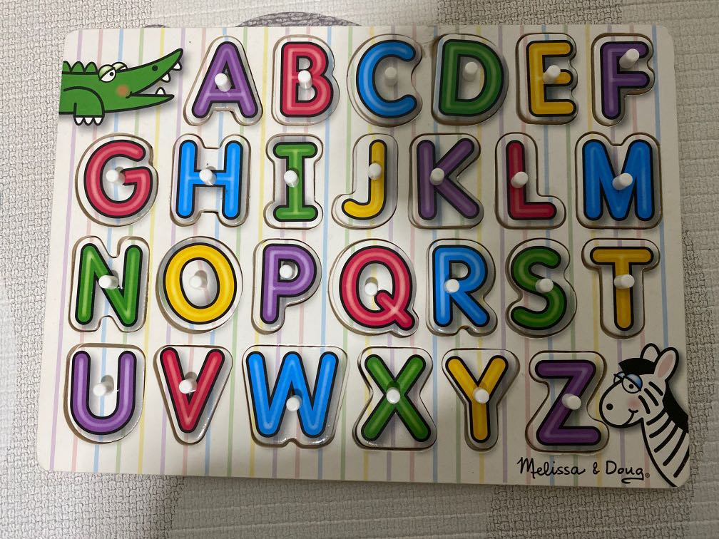 melissa and doug alphabet puzzle