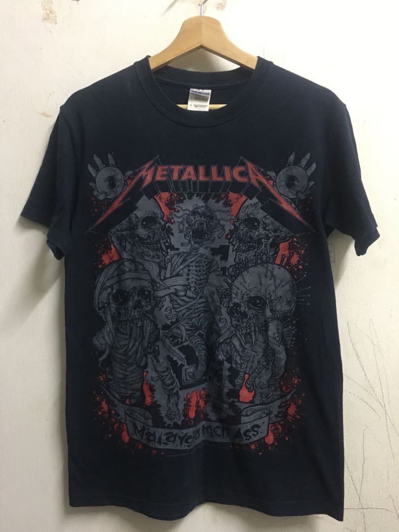 Metallica t top shirt malaysia