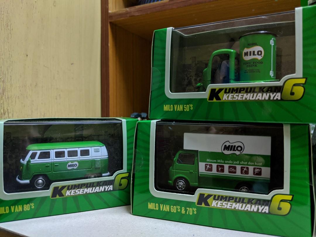 Milo truck limited edition full set 12 pieces, Hobbies & Toys ...