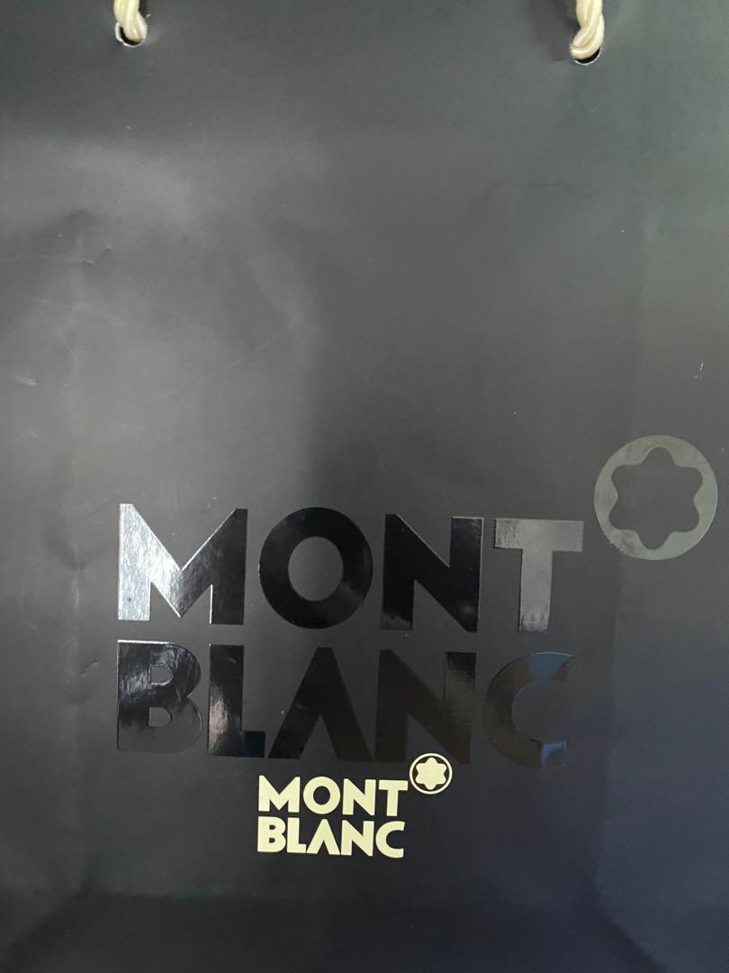 Mont Blanc Paper Bag, Luxury, Bags & Wallets on Carousell