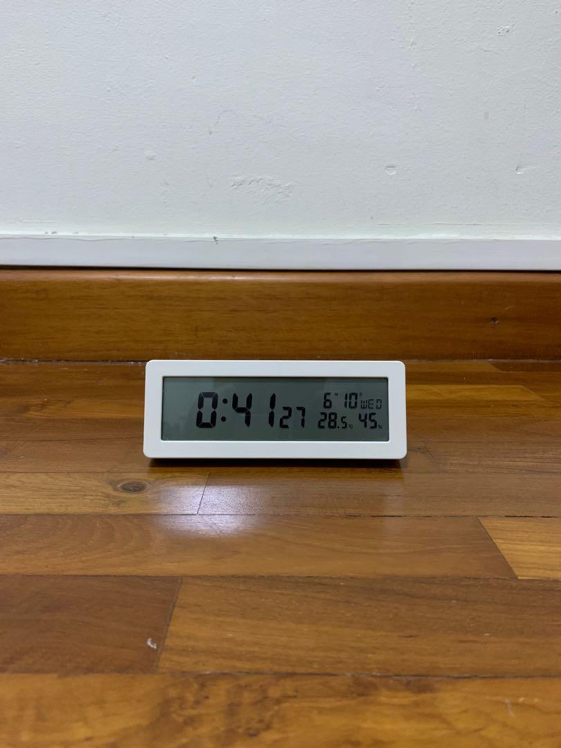 Muji Digital Clock With Loud Alarm Electronics Others On Carousell