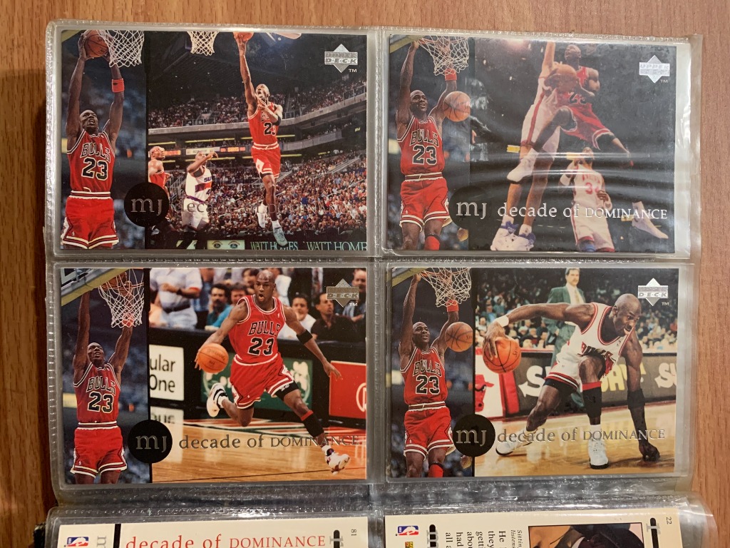 NBA Card: Michael Jordan, Hobbies & Toys, Toys & Games on Carousell