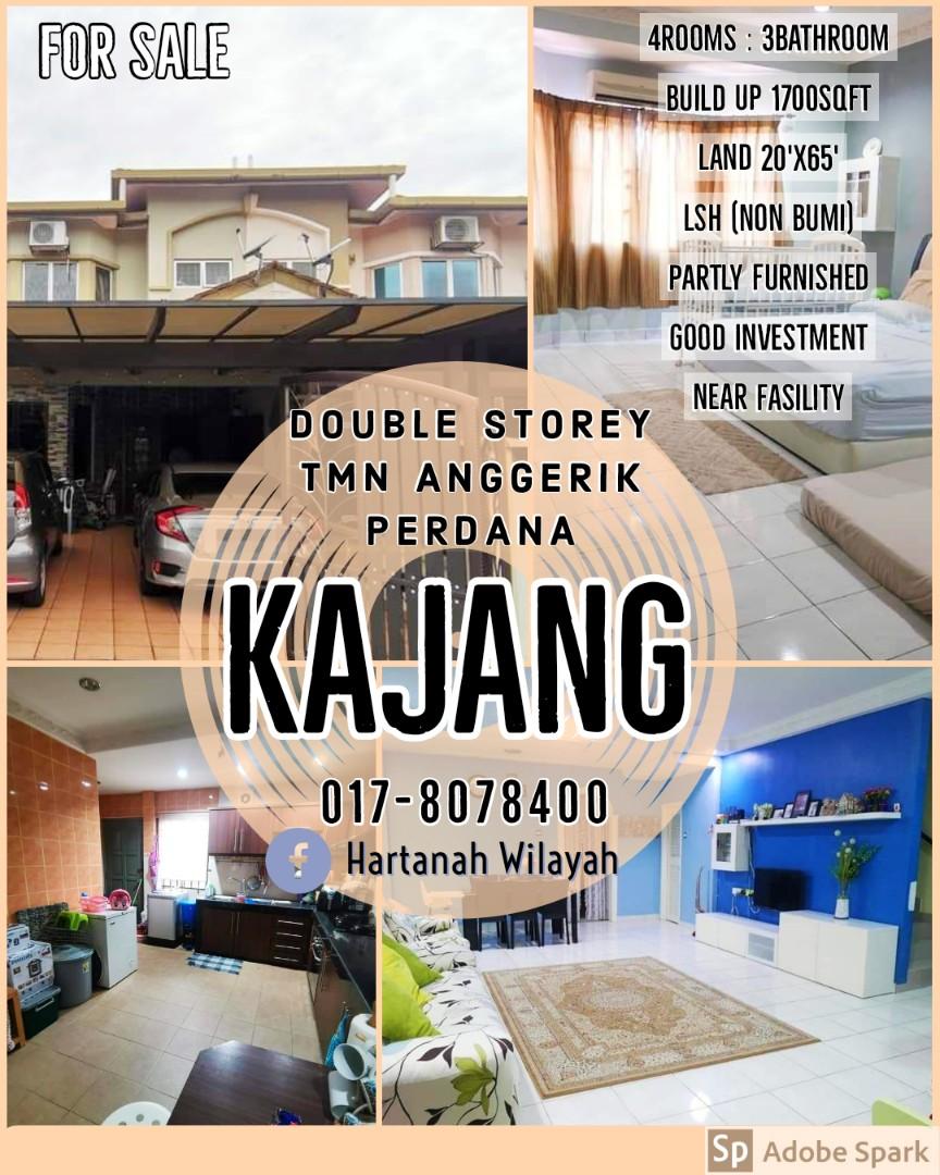 Near Mrt Double Storey Taman Anggerik Perdana Bandar Teknologi Kajang Selangor Property For Sale On Carousell
