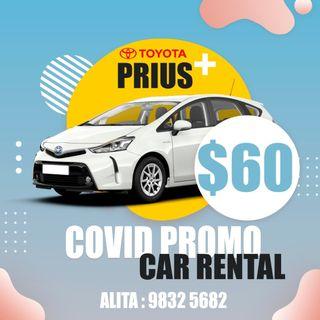 BRANDNEW Toyota Prius Plus 1.8 Hybrid 2019! Free $4900 petrol / 18 days free rental
