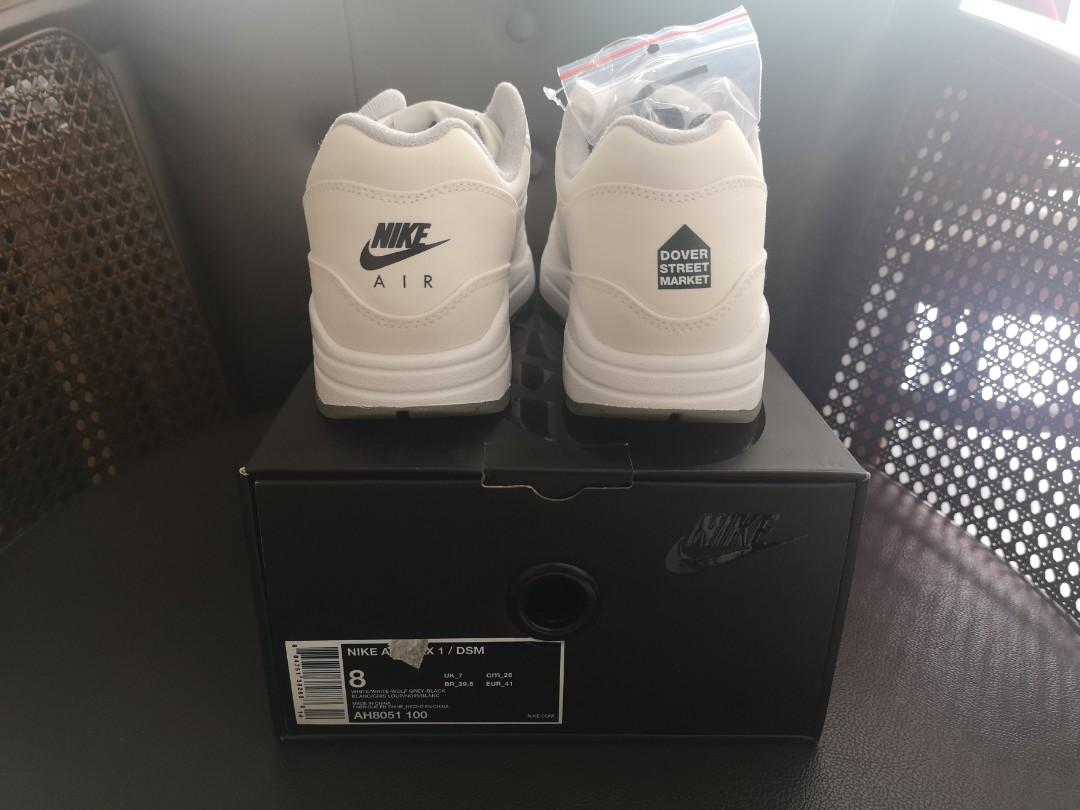 Nike Air Max 1 White Dover Street Market Exclusive