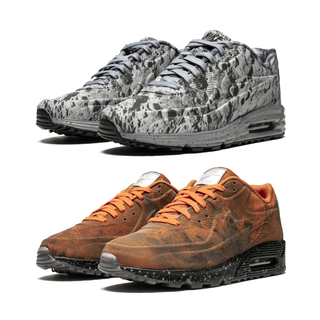 burbuja Insatisfecho diamante Nike Air Max Lunar 90 SP "Moon Landing" / QS "Mars Landing", Luxury,  Sneakers & Footwear on Carousell