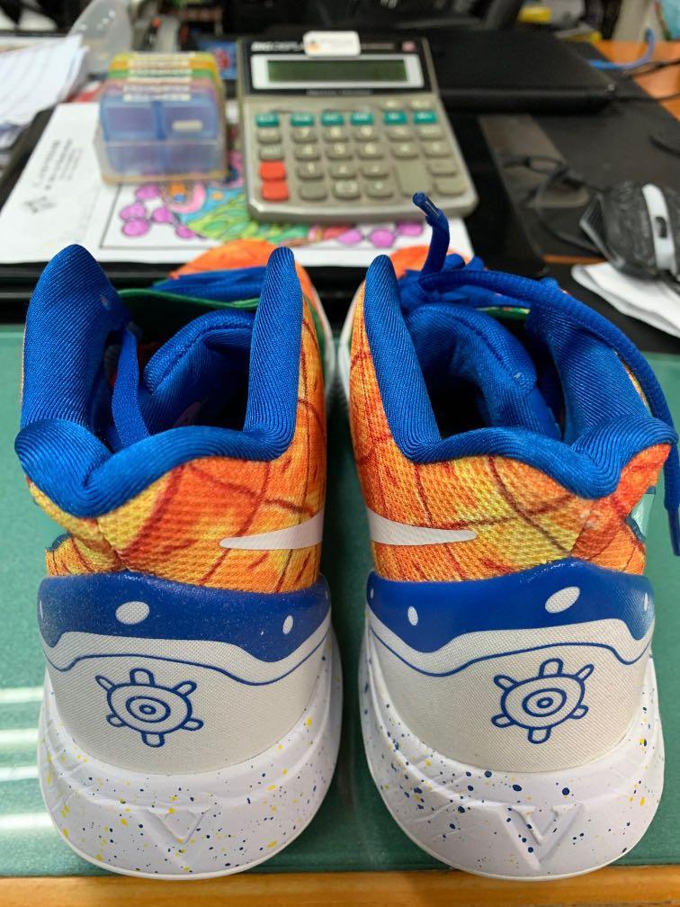 Nike Kyrie 5 / Spongebob (Category: Sneakers) located in Pasay City. Submitted by ayinong168 (Listing ID 1012290409, Image 3). Description: Item is still in excellent condition pm for inquiries.