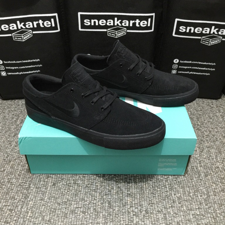 Nike SB Janoski Triple Black Suede, Men