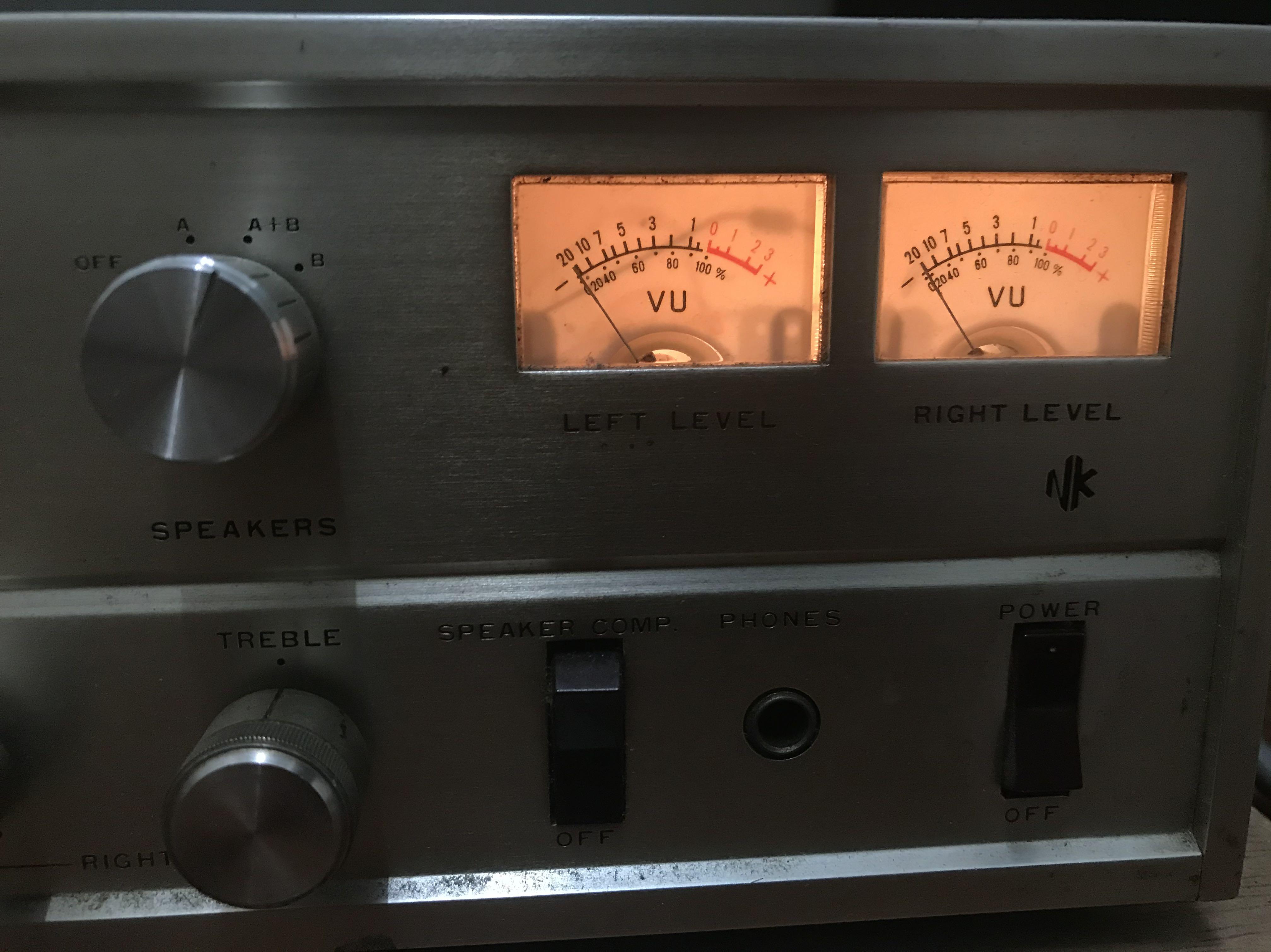 Nikko SolidState Stereo Amplifier with Bookshelf Speakers, Audio, Soundbars, Speakers