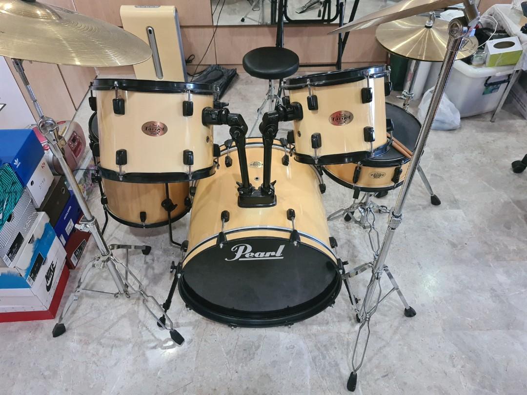 Pearl target Drum Set, Hobbies & Toys, Music & Media, Musical