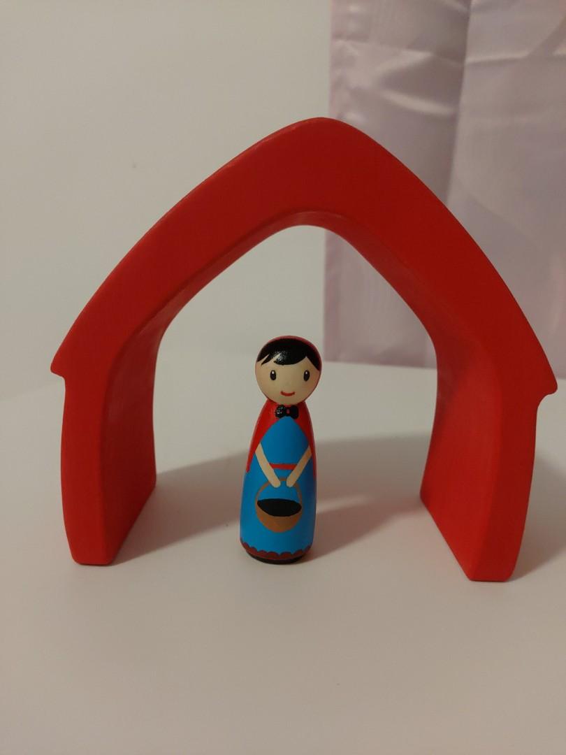 superman peg doll