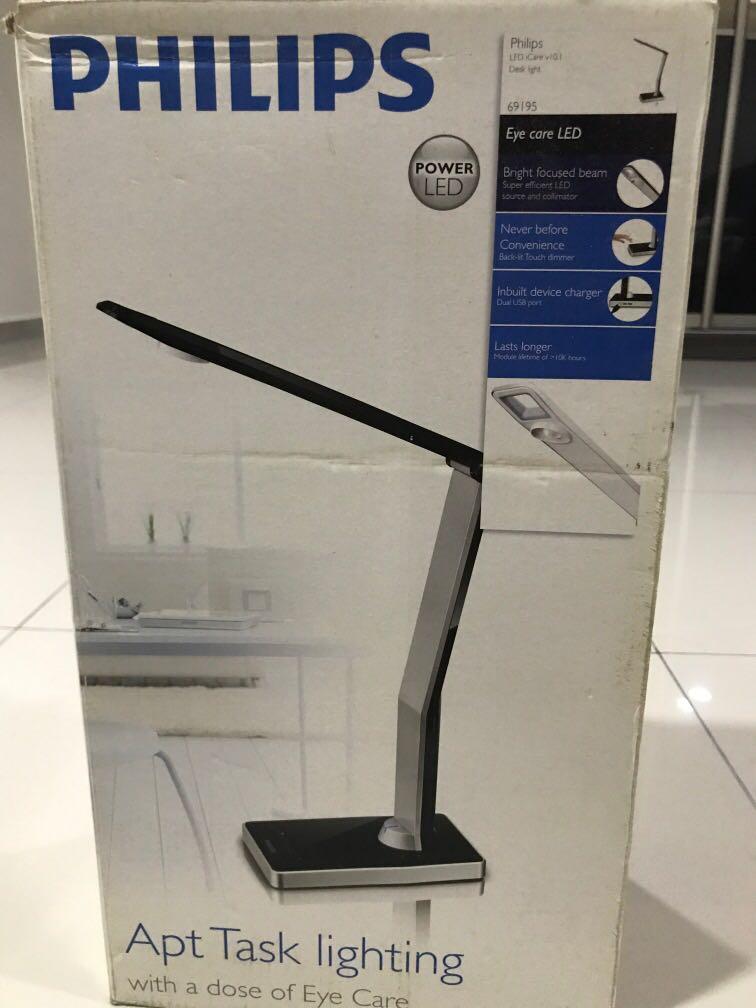 philips led table lamp model 69195