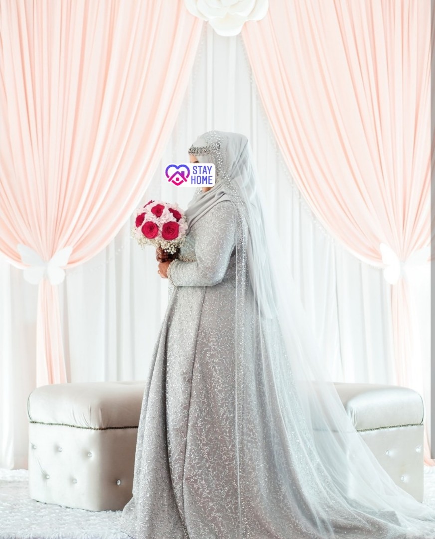 Plus Size Wedding/Nikah Dress, Women's 
