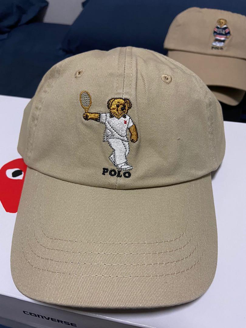Polo Ralph Lauren tennis polo bear cap 
