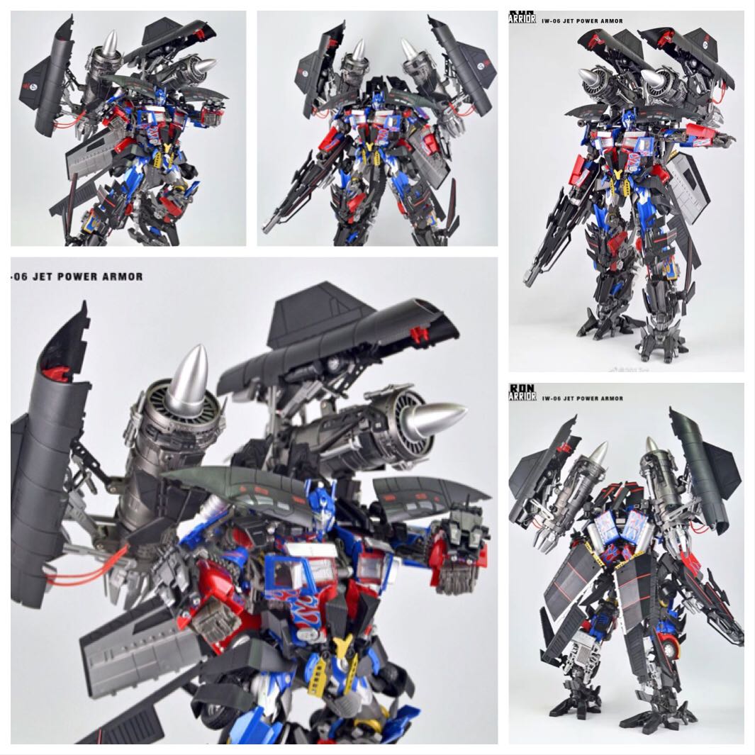 ToysHero InHand Transformers Iron Warrior IW-06 MPM04 Optimus Prime upgrade kit 