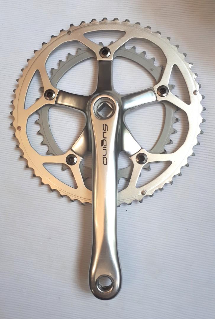 Sugino hot sale crankset double