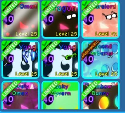 roblox bubble gum simulator pet legendary neon element robux