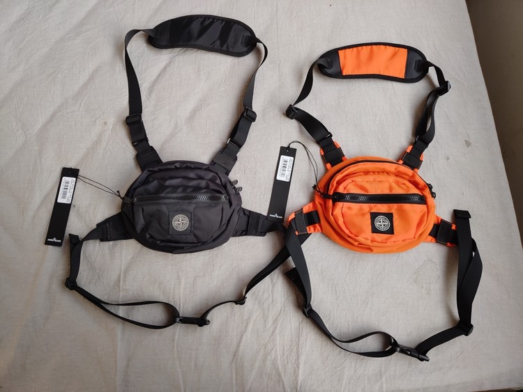 Stone island chest bag orange online