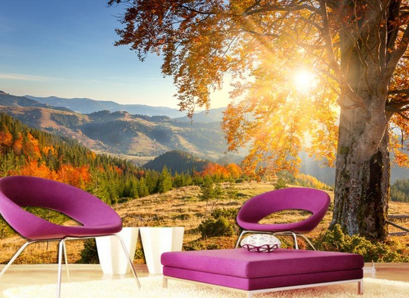 Scenery Wallpaper Wall Sticker Decal Vinyl Home Decor Diy