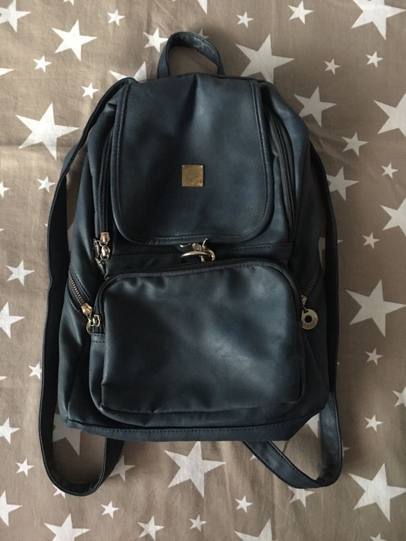 secosana leather backpack