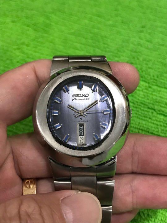 SEIKO Diamatic Day Date 38mm Japan Vintage Automatic Watch Men s