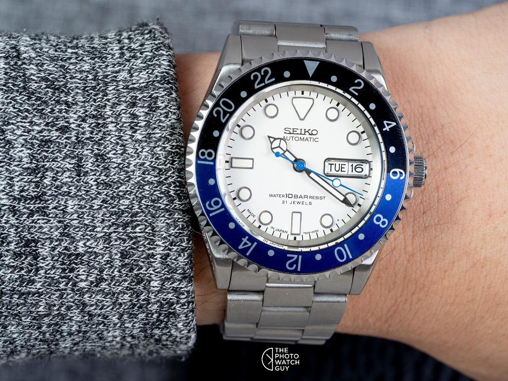 Seiko SKX031 Vintage Batman GMT Premium Mod Dive Watch not SKX007 SKX009,  Men's Fashion, Watches & Accessories, Watches on Carousell