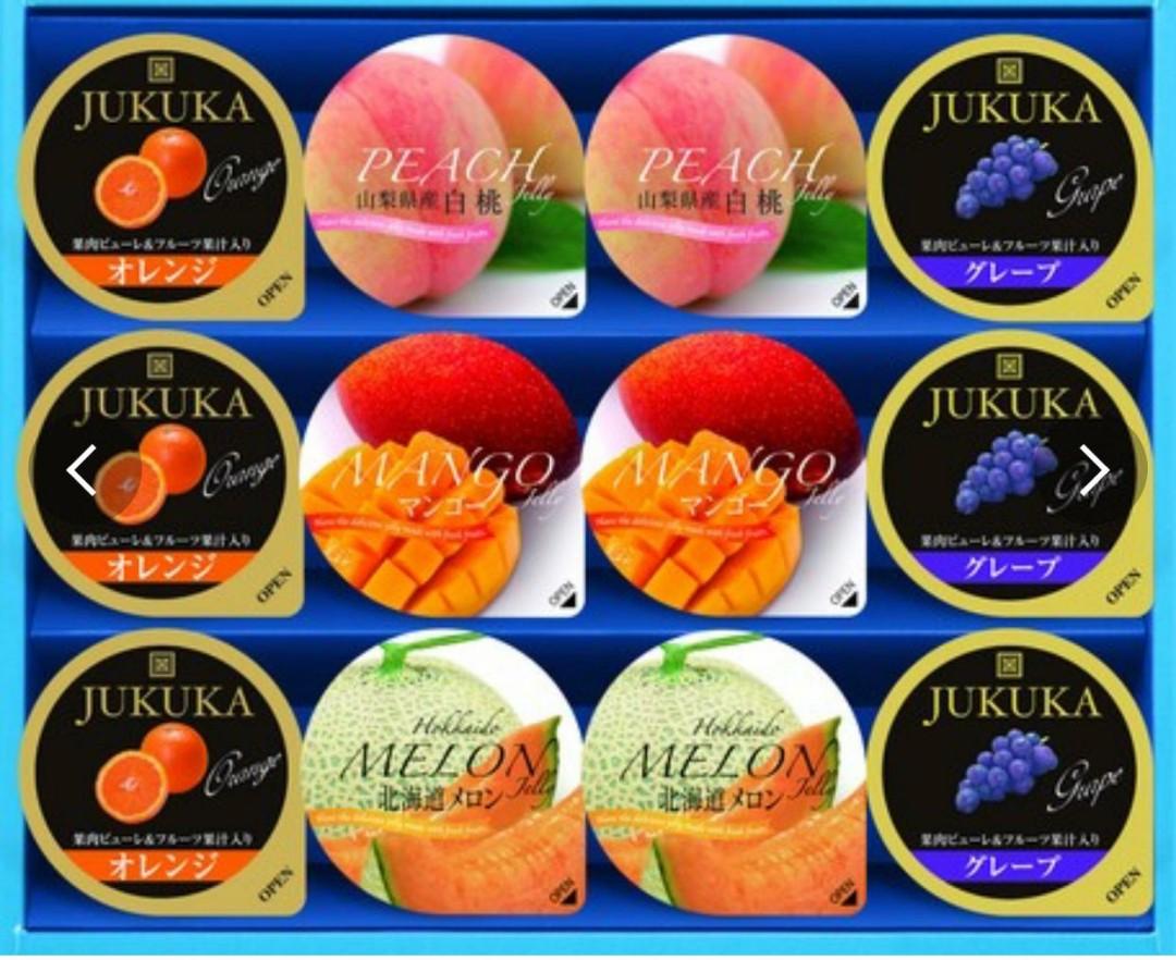 訂sf到付Jukuka 季節限定 果凍混合 一共5個味, 嘢食 & 嘢飲, 即食餐 Carousell