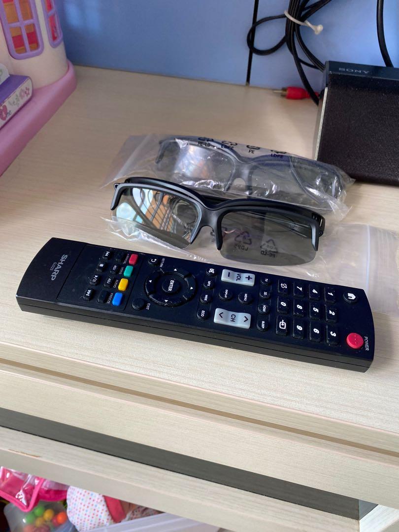 Sharp Aquos 55inch FullHD 3D Smart LED TV LC55LE860M, TV & Home