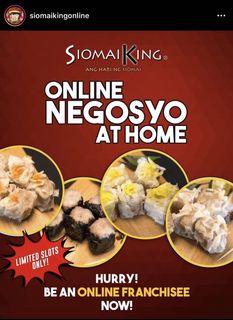 Siomai King Online Franchising
