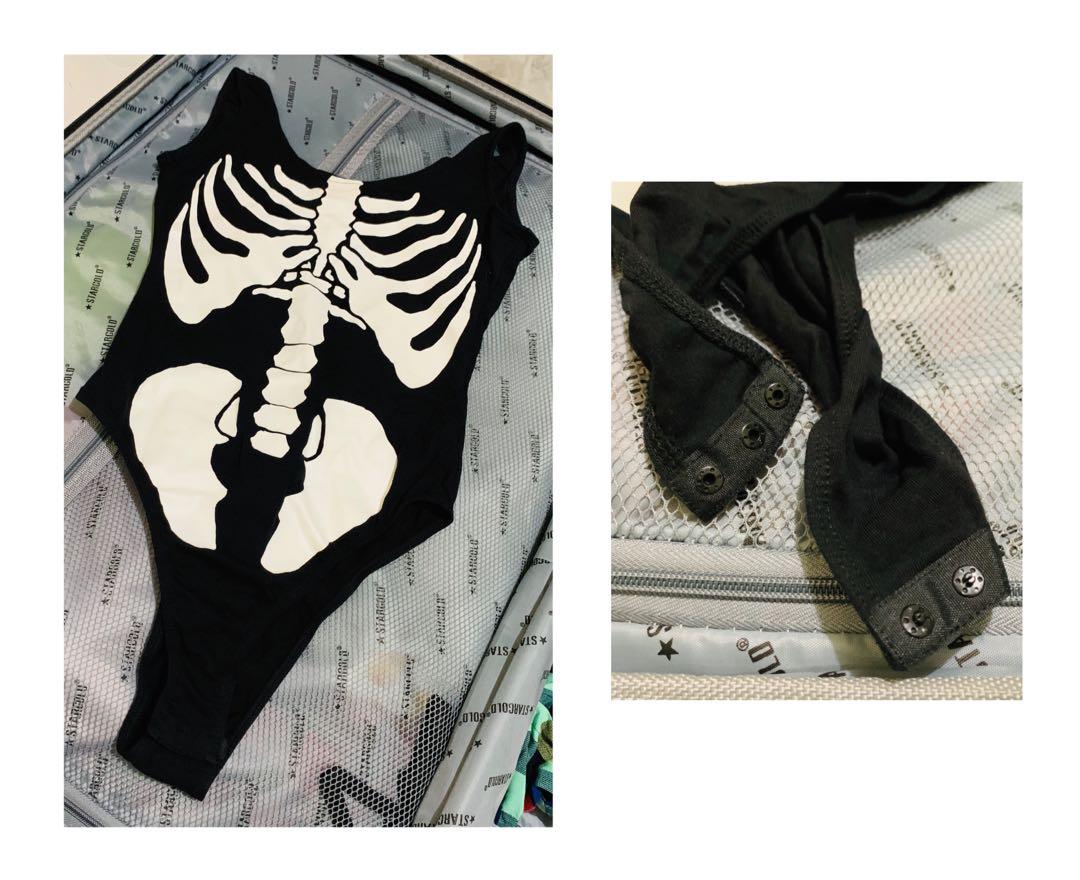 adidas skeleton bodysuit
