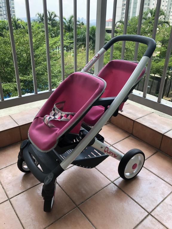 babystart double pushchair