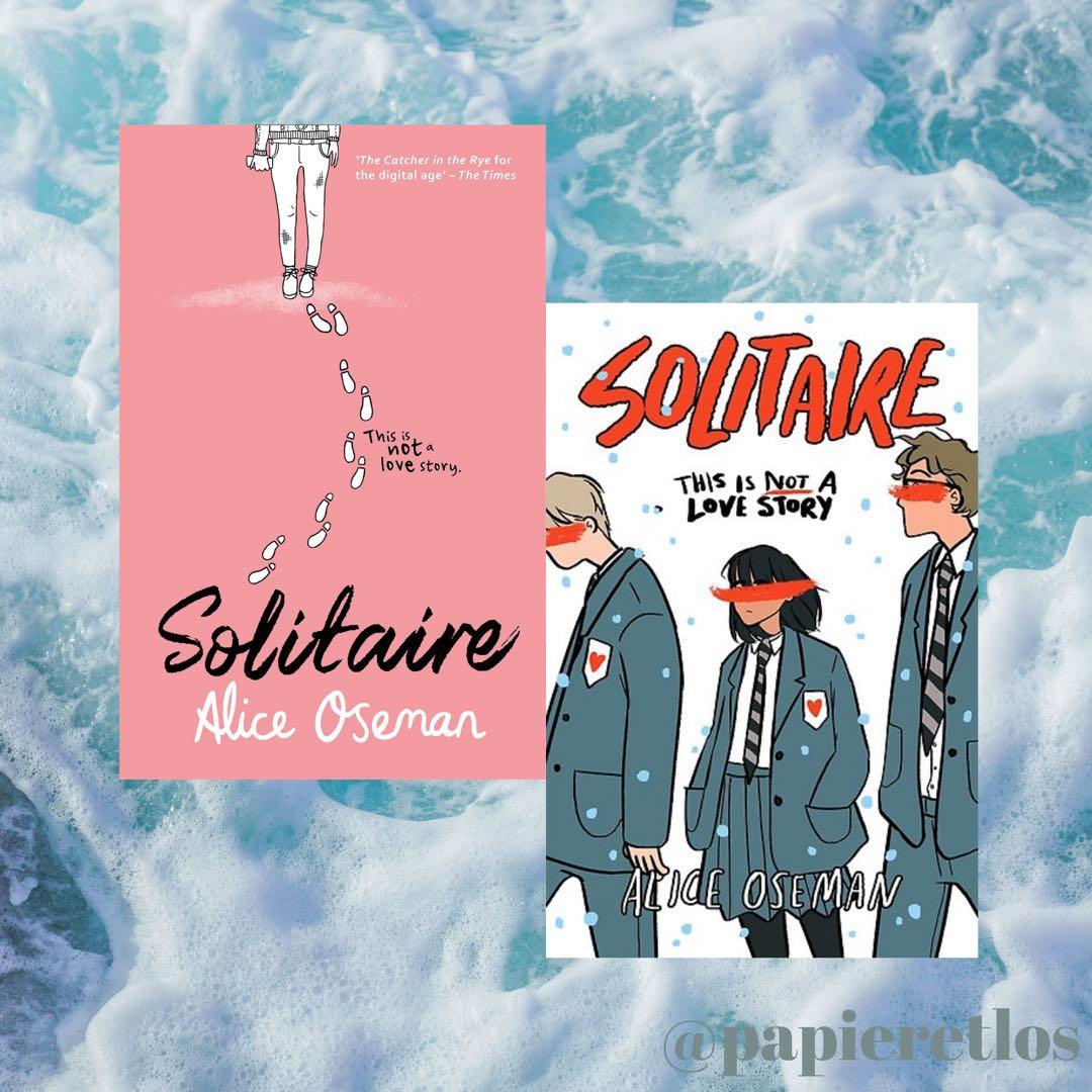 Solitaire By Alice Oseman Books Stationery Fiction On Carousell