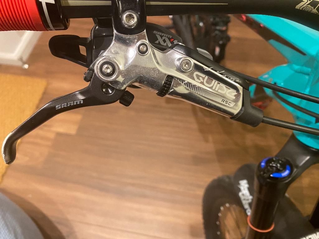 Sram Guide RSC (Silver) with Rotors, Sports Equipment, Bicycles & Parts ...