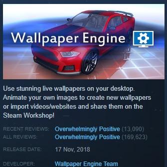 Steam Wallpaper Engine Toys Games Video Gaming Video Games On Carousell